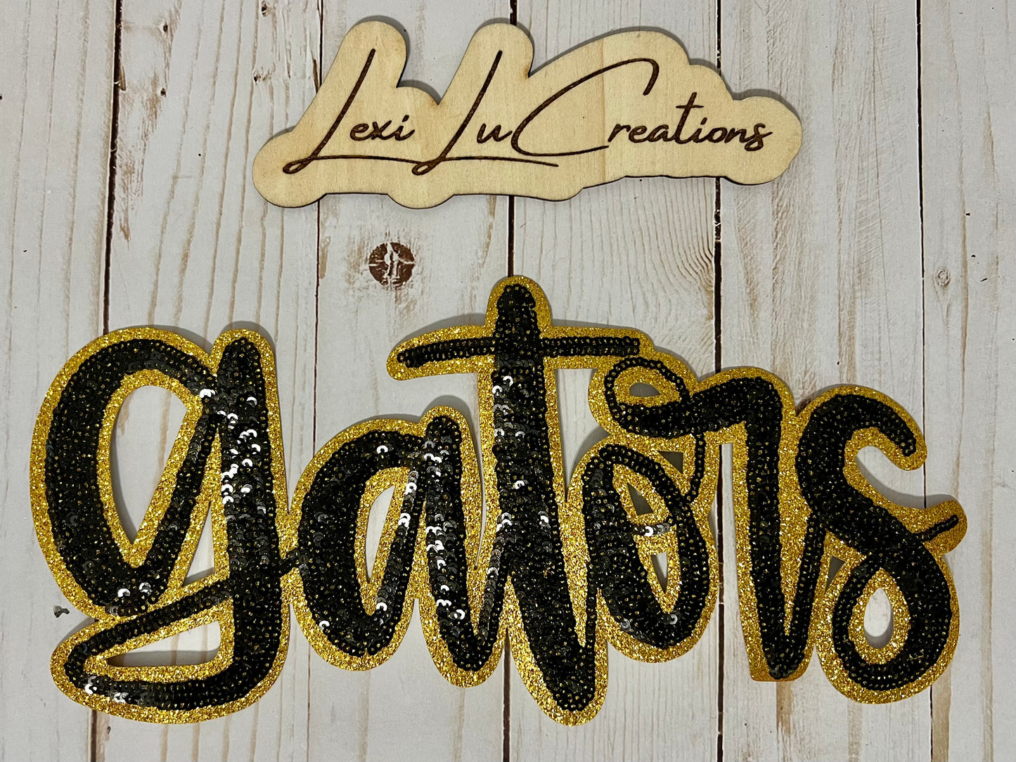 School Sequin Shirt Patch Only