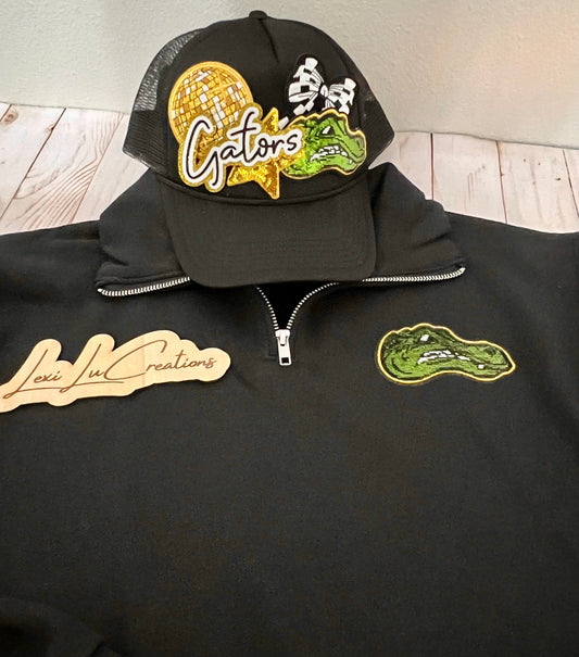 GATORS Sequin Pocket Patch Shirt