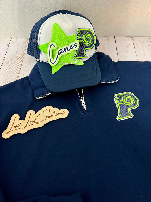 Prairieville Hurricanes Pocket Patch Shirt
