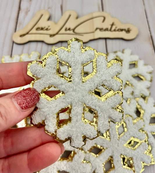 Snowflake Hat Patch