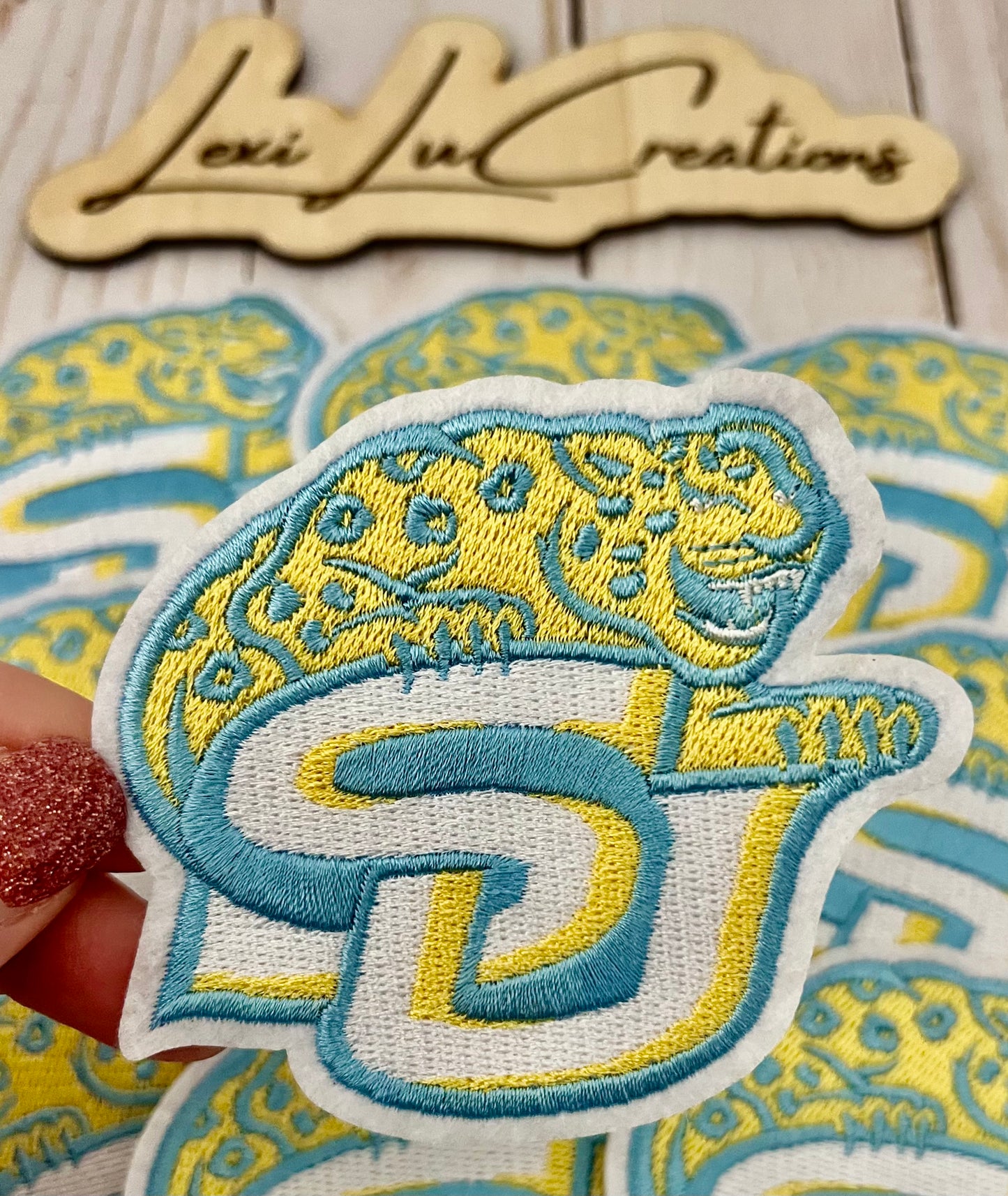 Collegiate Hat Patches