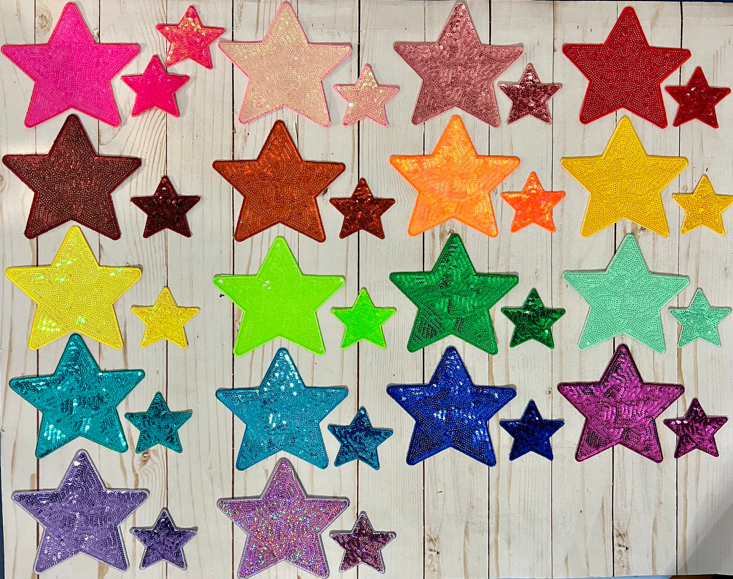 Sequin Star Patch Only