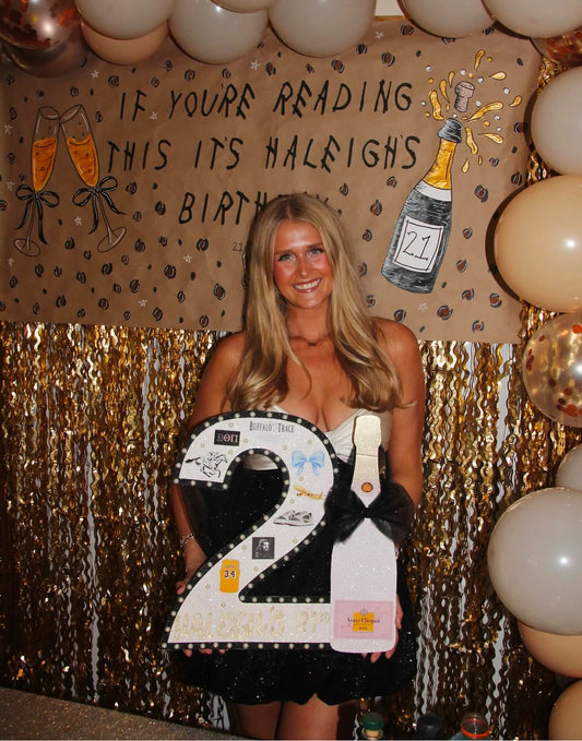 21st Birthday Sign