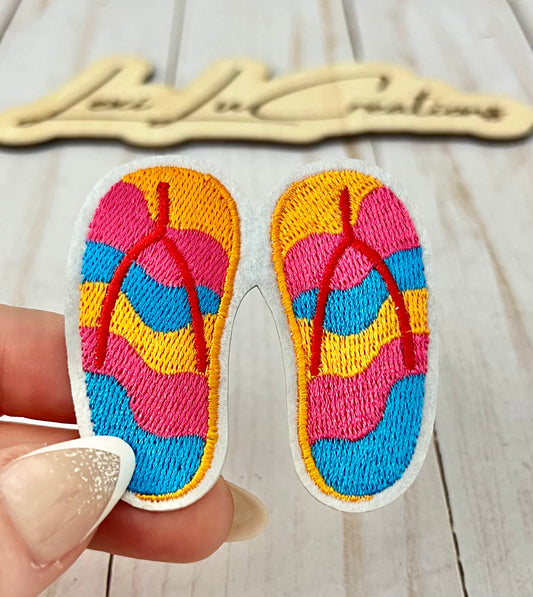 Flip Flops Hat Patch