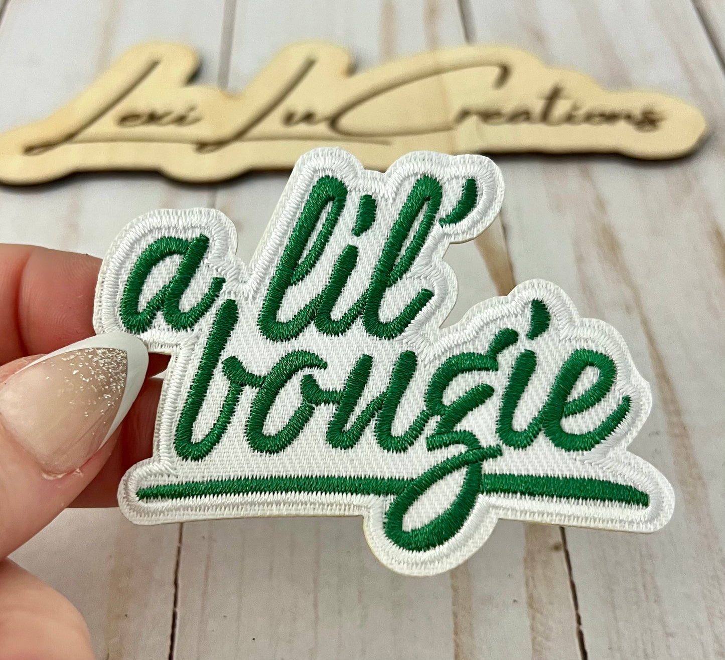 A Lil' Bougie Hat Patches