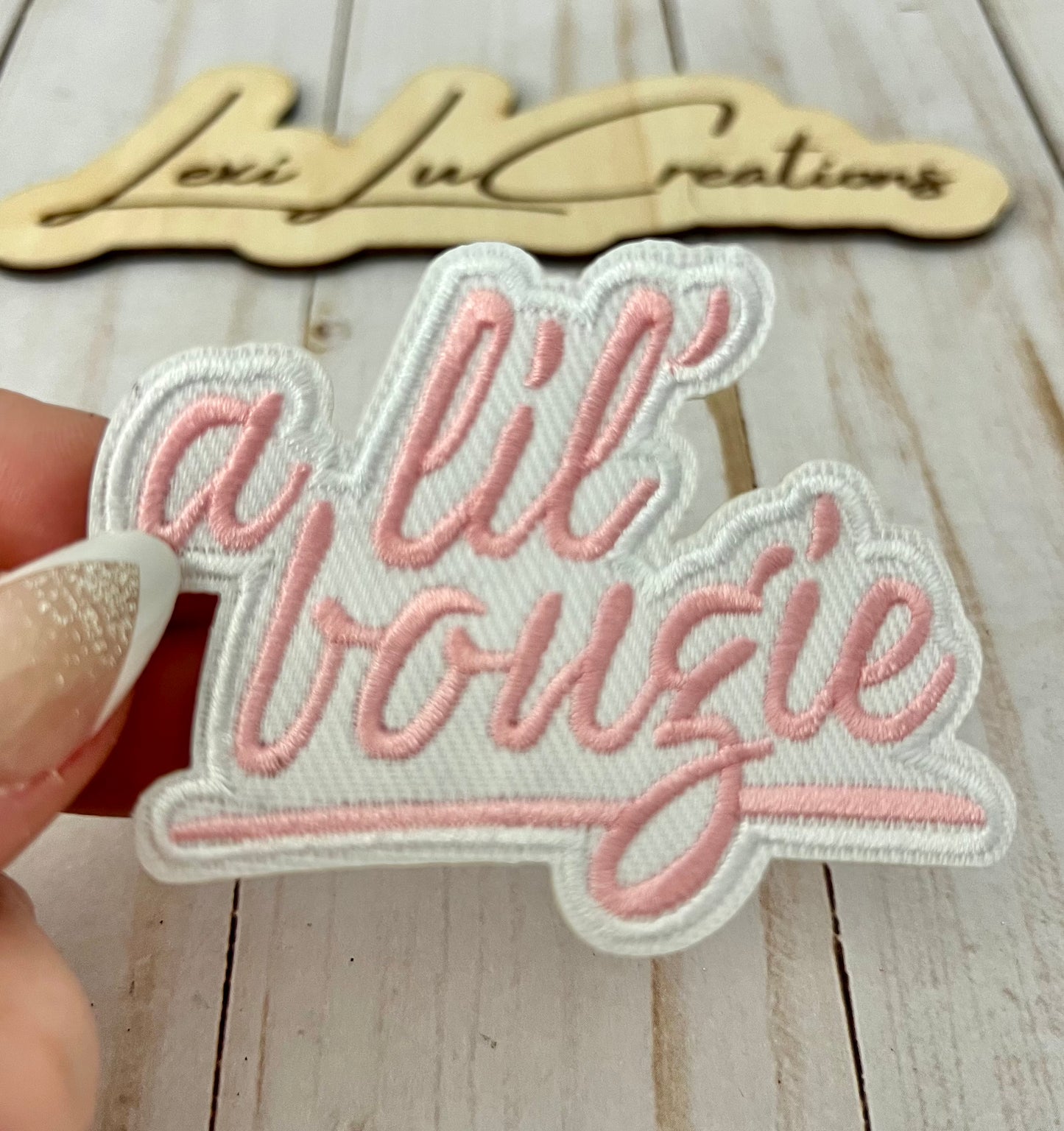 A Lil' Bougie Hat Patches