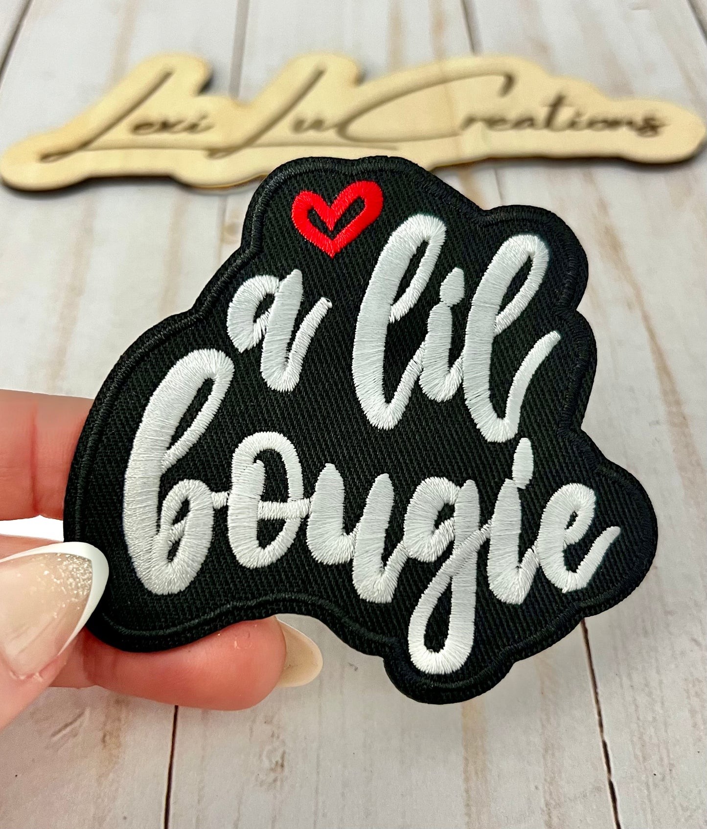 A Lil' Bougie Hat Patches