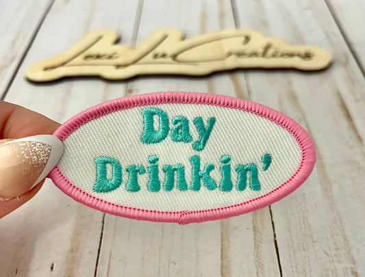 Day Drinking Hat Patch