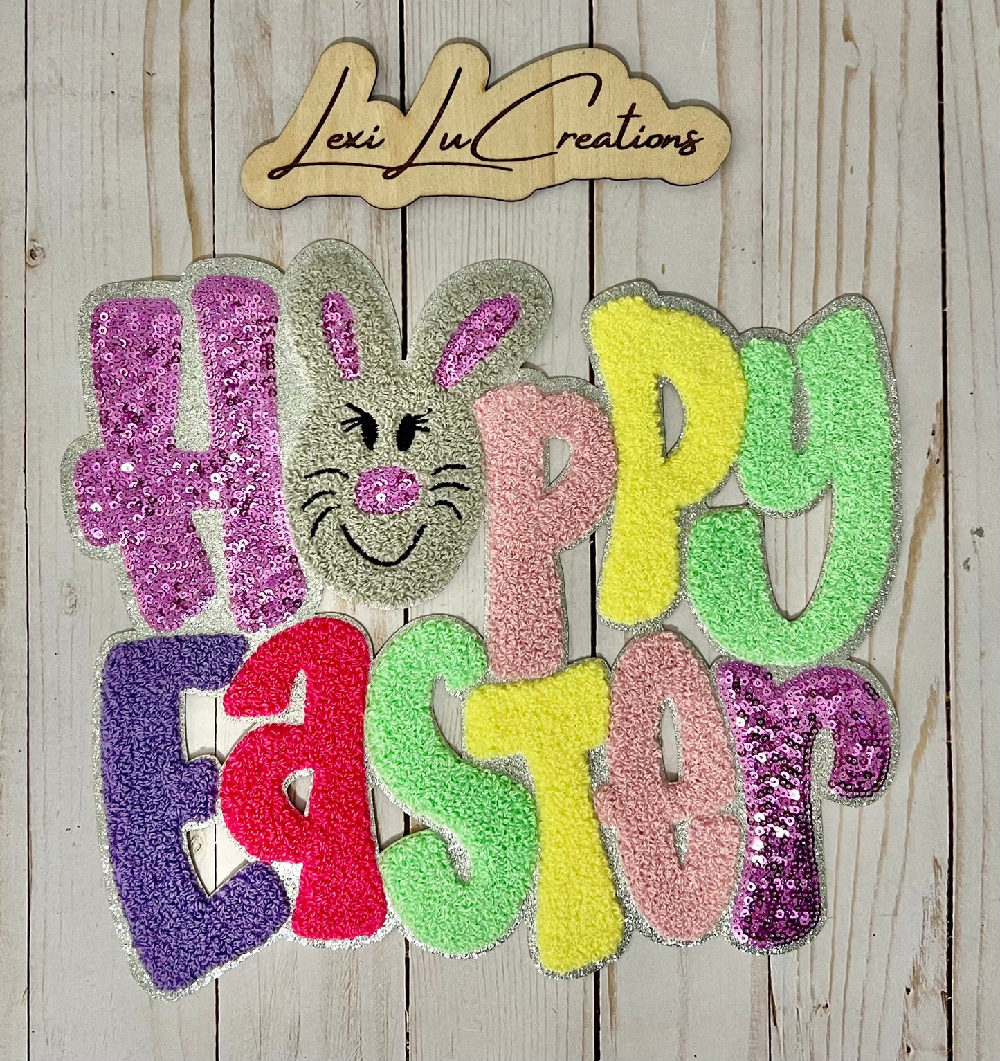 Happy Easter Bunny Patch Shirt