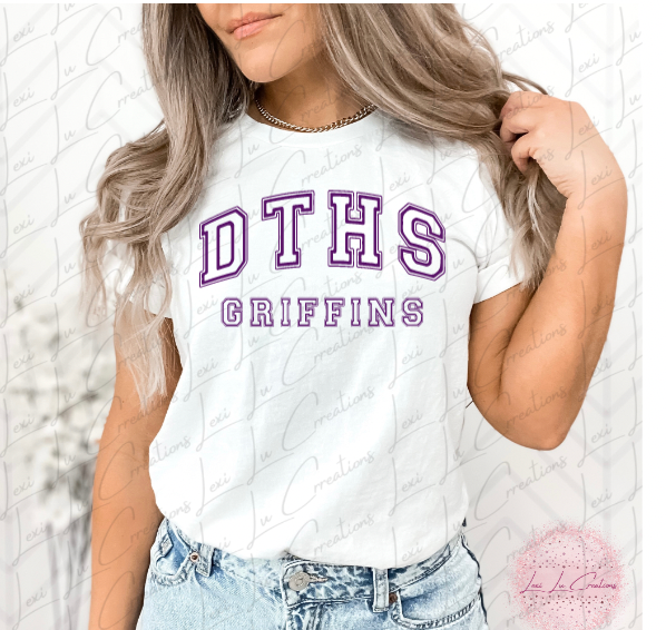 DTHS Griffins Outline Varsity