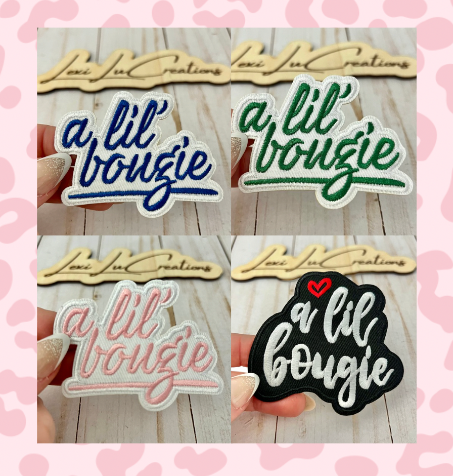 A Lil' Bougie Hat Patches