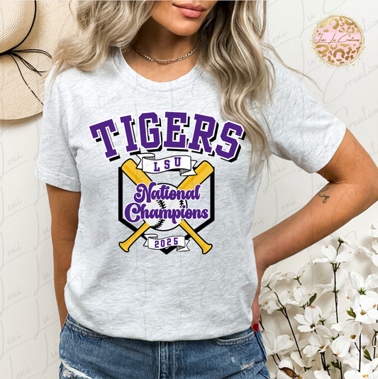 Tiger Baseball GEAUXMAHA National Champs 2025