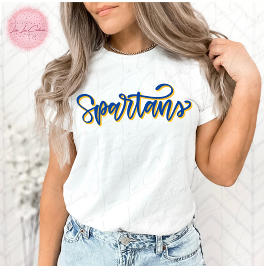 EA Spartans Script Shirt