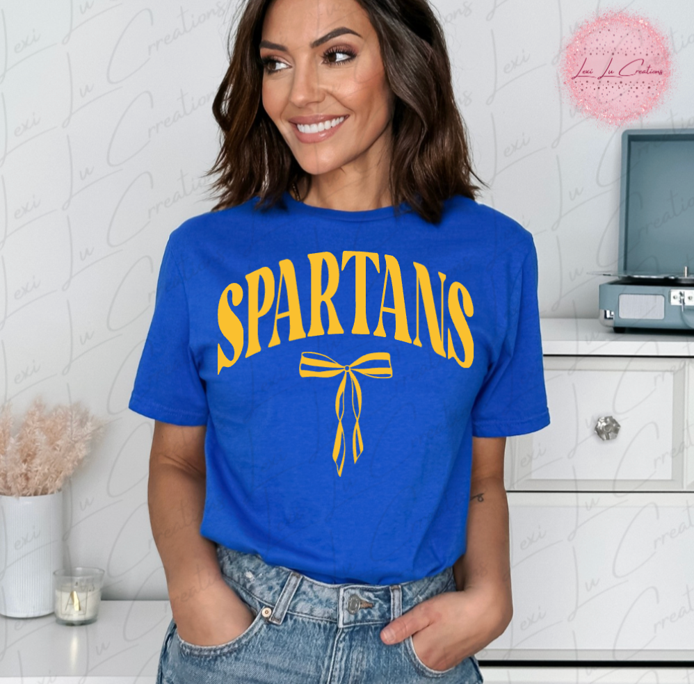 Spartans Coquette Bow Shirt