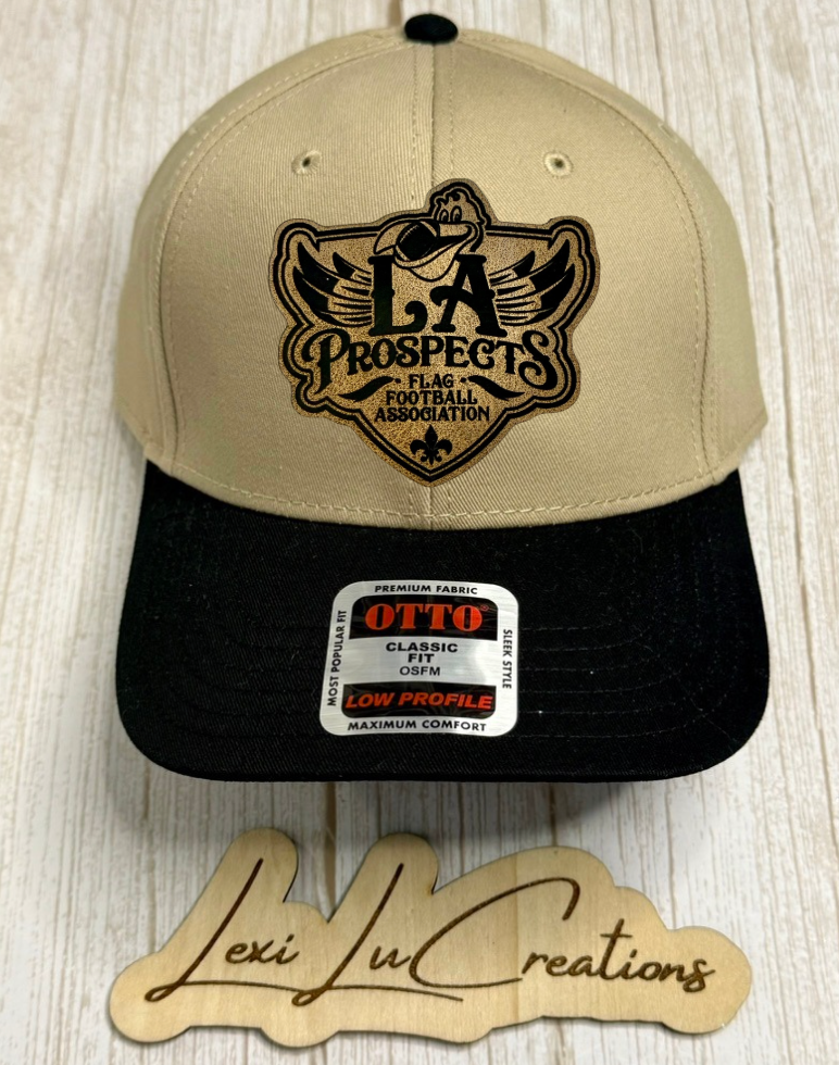 LA Prospects Flag Football Leather Patch Hat