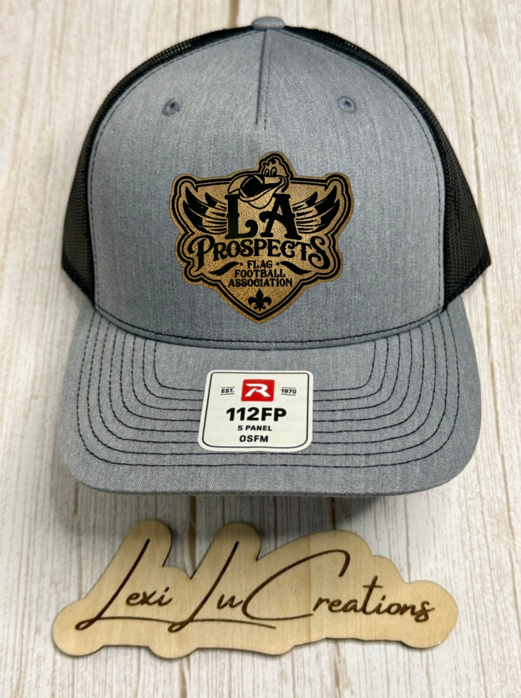 LA Prospects Flag Football Leather Patch Hat