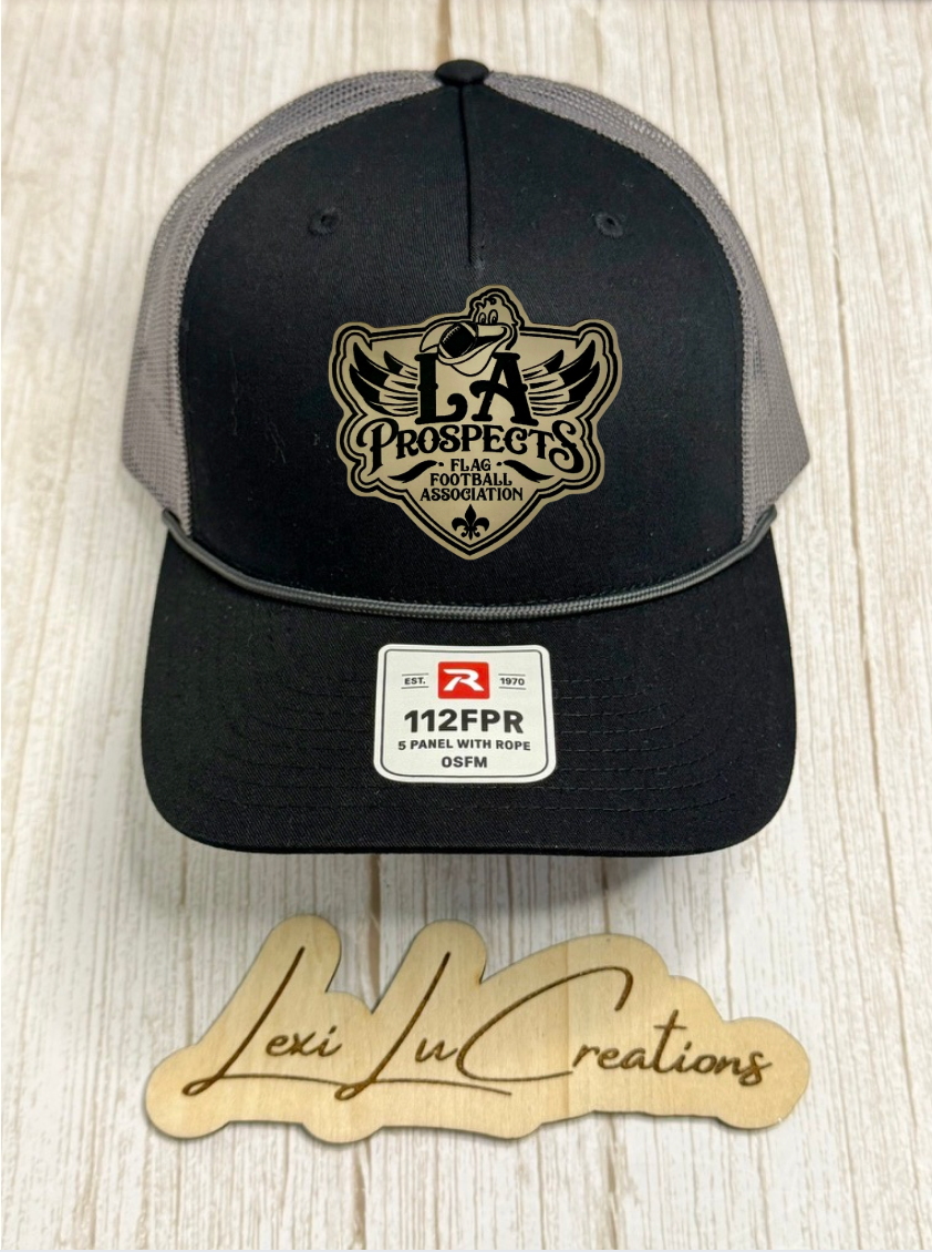 LA Prospects Flag Football Leather Patch Hat