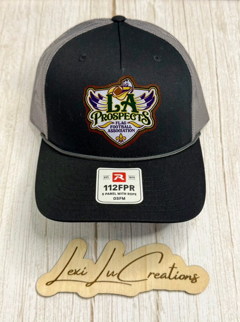 LA Prospects Flag Football Leather Patch Hat