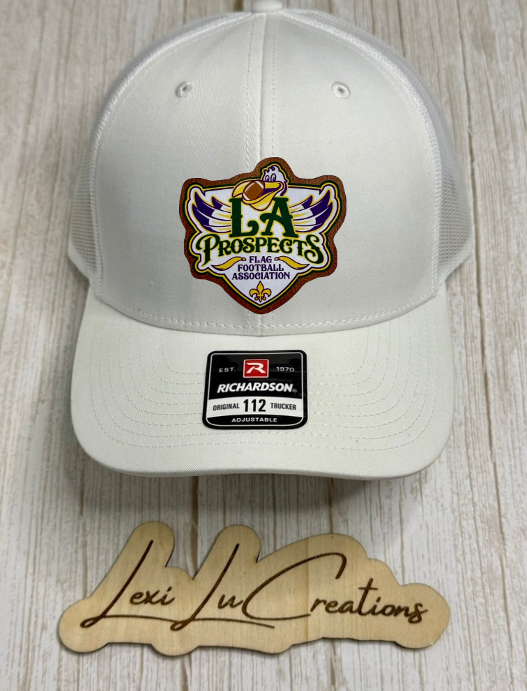 LA Prospects Flag Football Leather Patch Hat