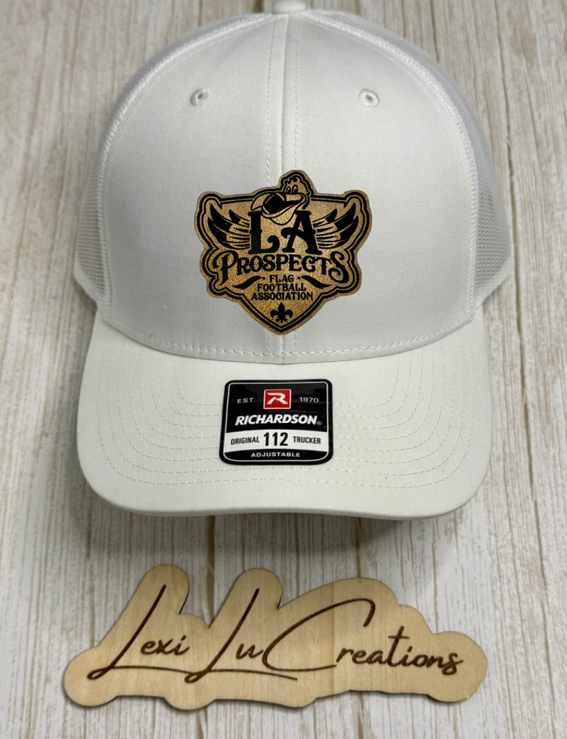 LA Prospects Flag Football Leather Patch Hat