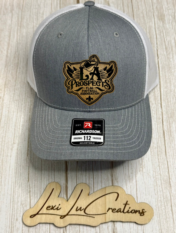 LA Prospects Flag Football Leather Patch Hat