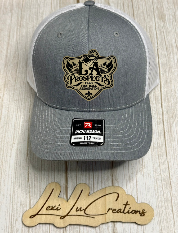 LA Prospects Flag Football Leather Patch Hat