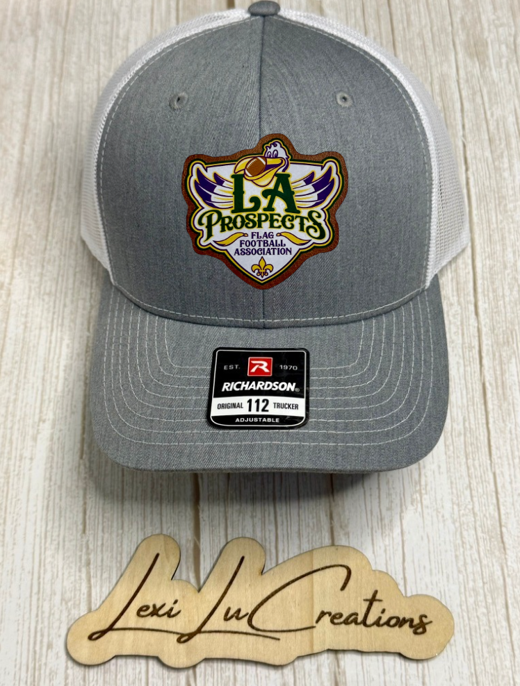 LA Prospects Flag Football Leather Patch Hat