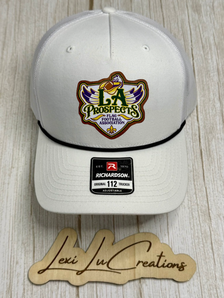 LA Prospects Flag Football Leather Patch Hat