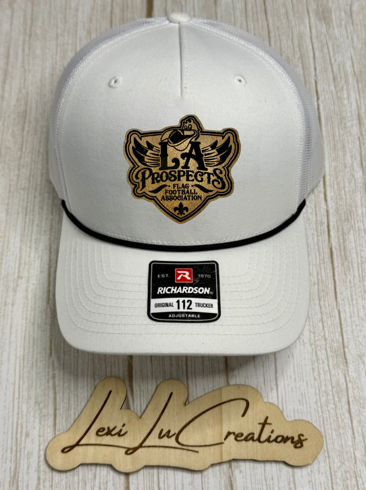 LA Prospects Flag Football Leather Patch Hat