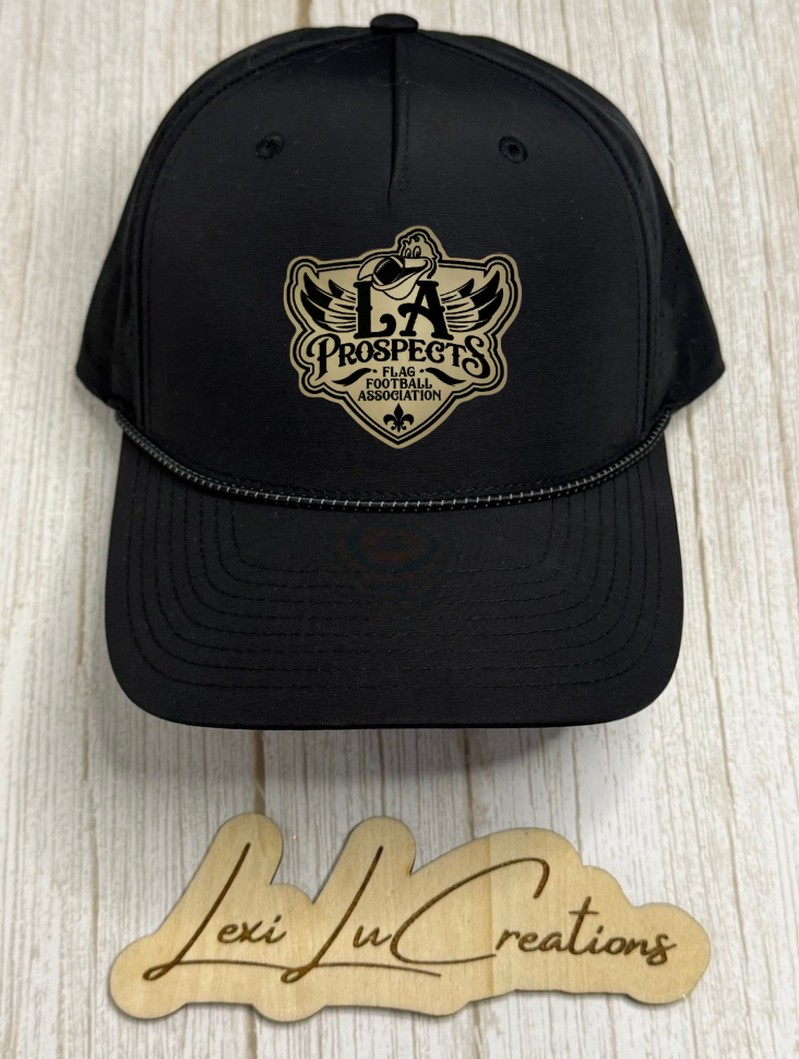 LA Prospects Flag Football Leather Patch Hat