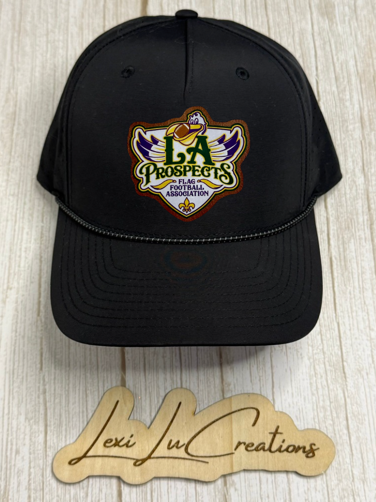 LA Prospects Flag Football Leather Patch Hat