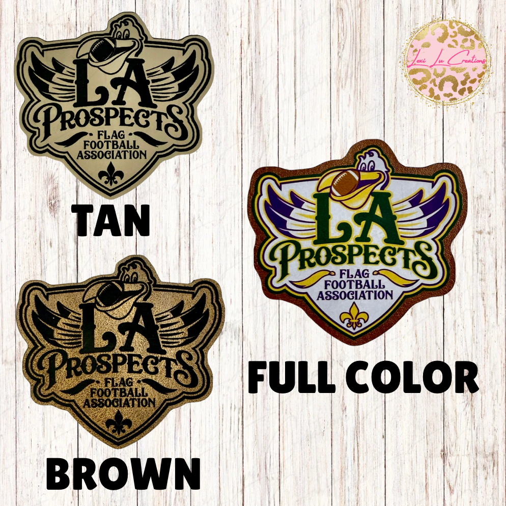 LA Prospects Leather Patches