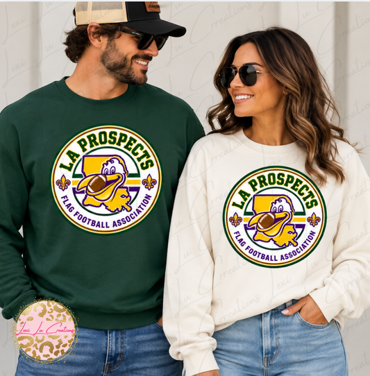 SWEATSHIRT - LA Prospects Circle Print Design