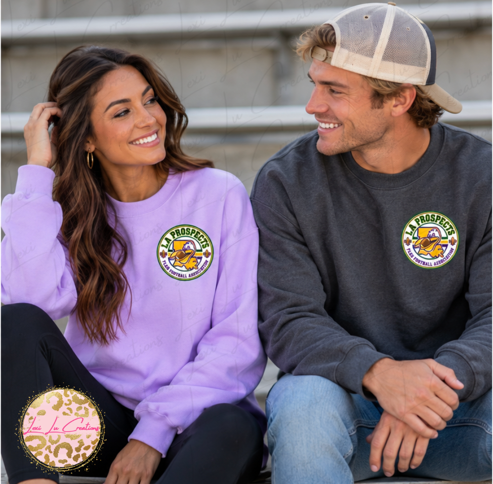 SWEATSHIRT - LA Prospects Circle Pocket Print Design