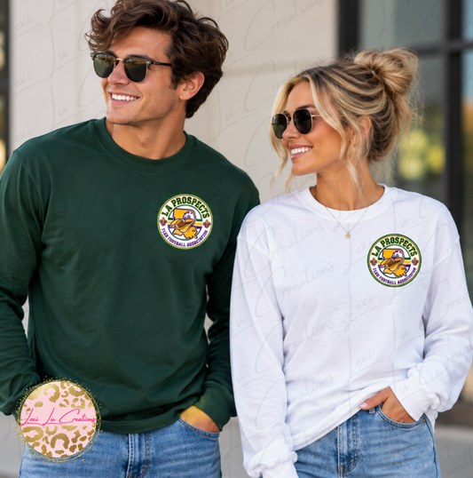 LONG SLEEVE - LA Prospects Circle Pocket Print Design