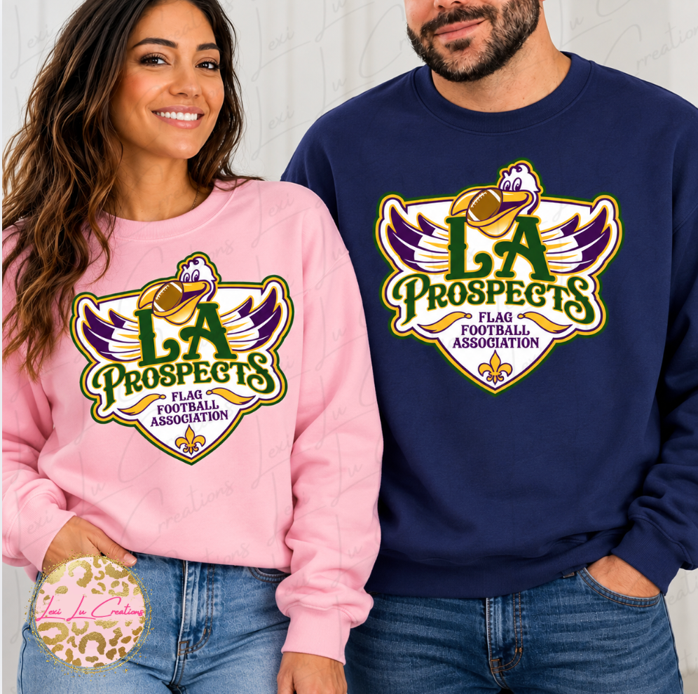 SWEATSHIRT - LA Prospects Logo Print Design