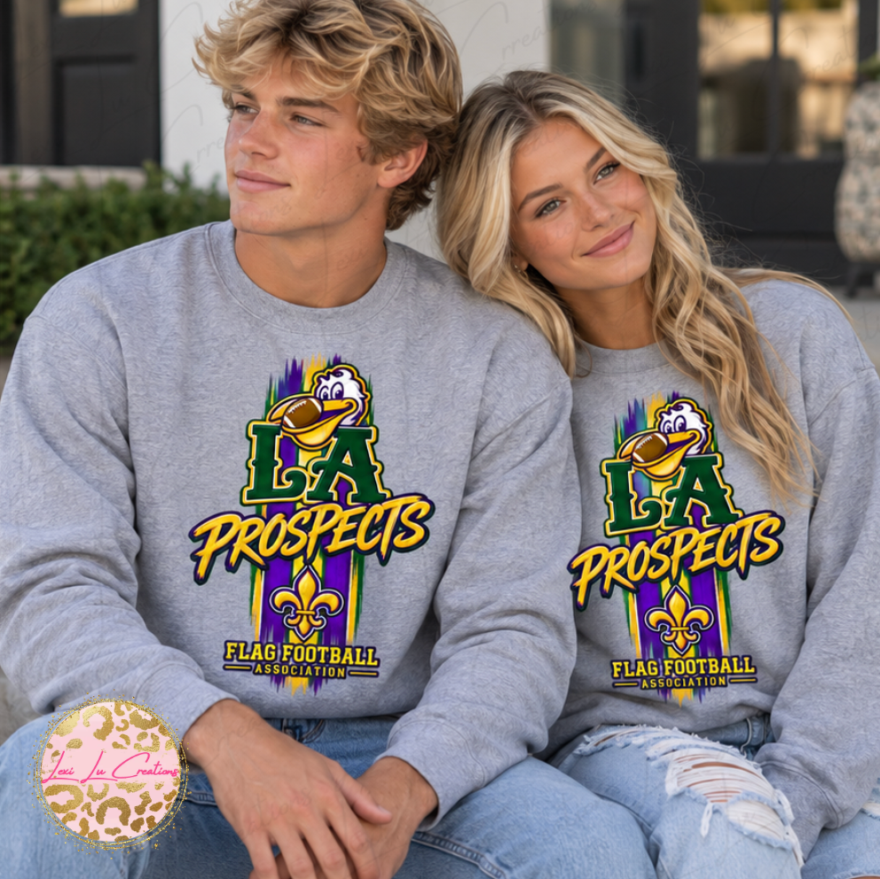 SWEATSHIRT - LA Prospects Vertical Print Design
