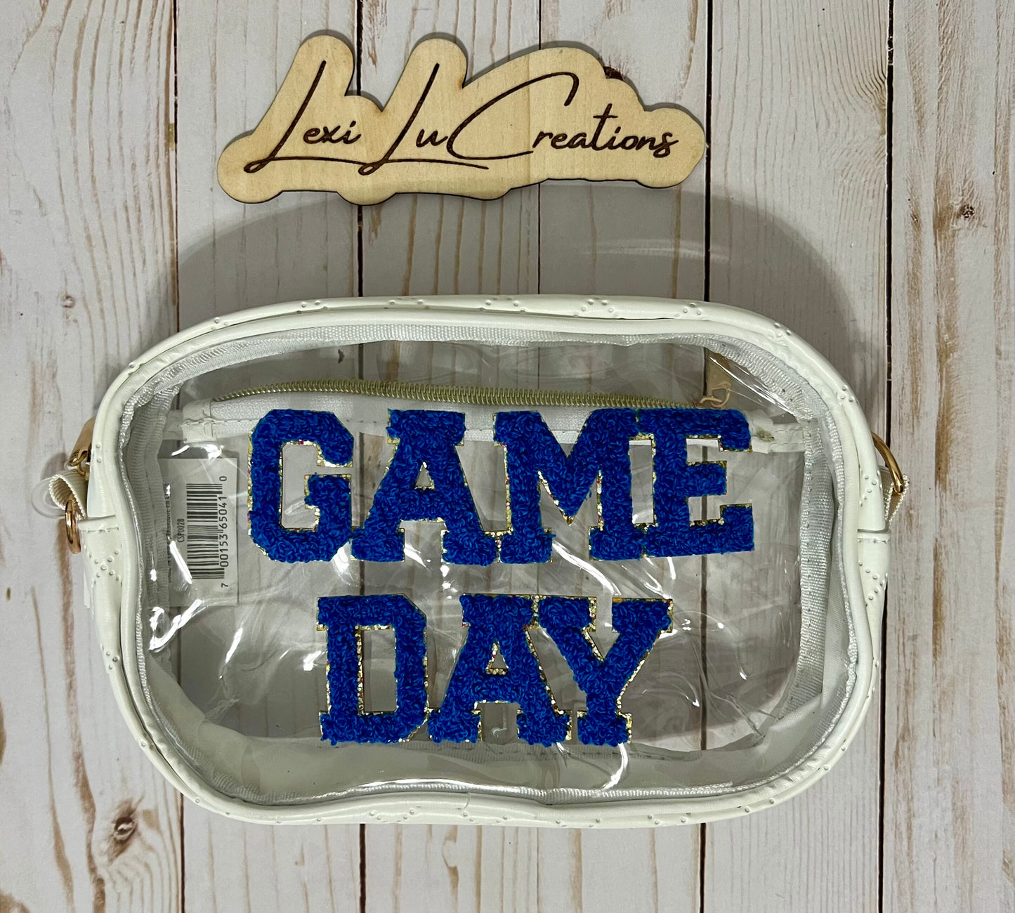 Game Day Chenille Patch | Adhesive and Iron On Patch
