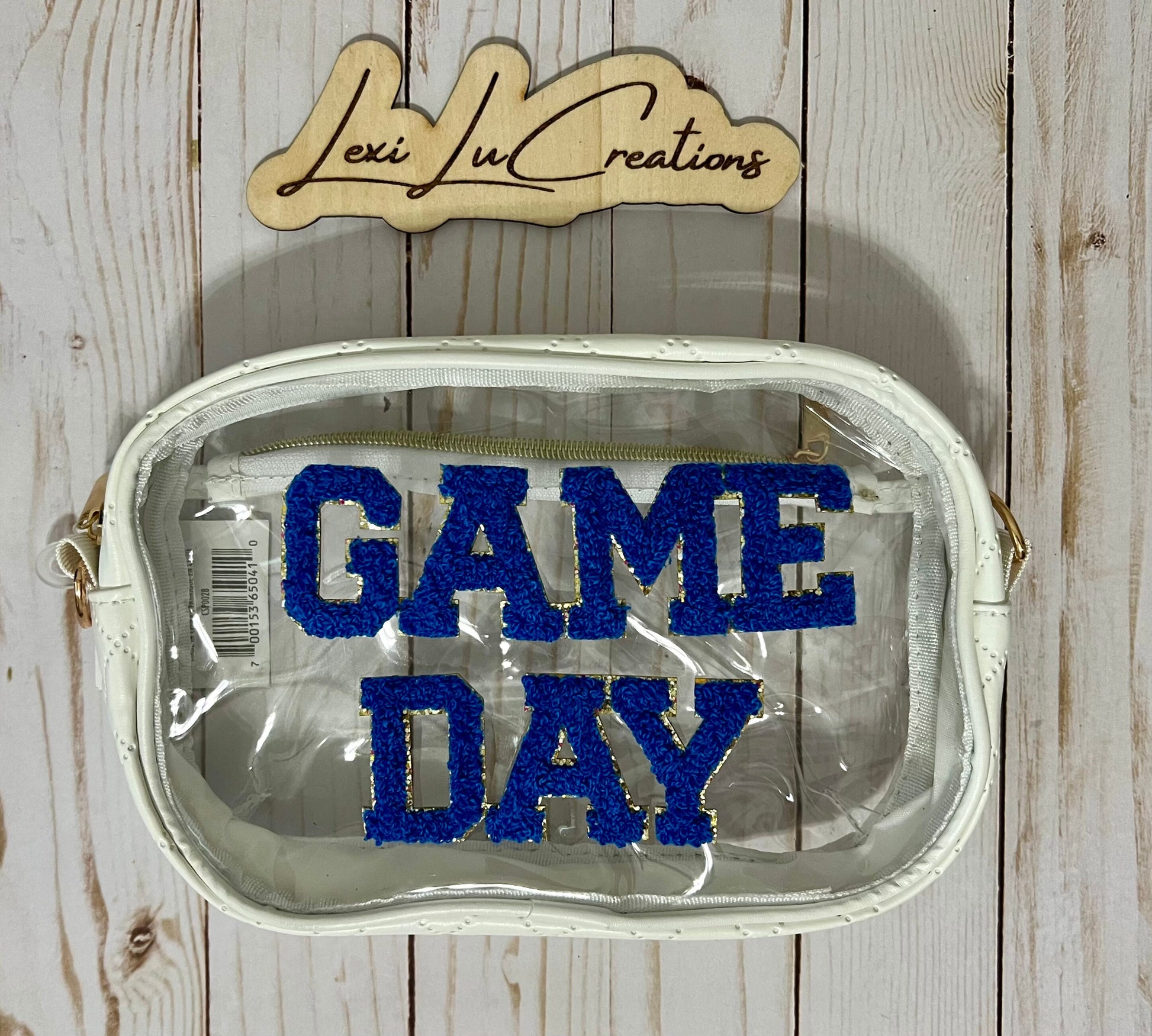 Game Day Chenille Patch | Adhesive and Iron On Patch