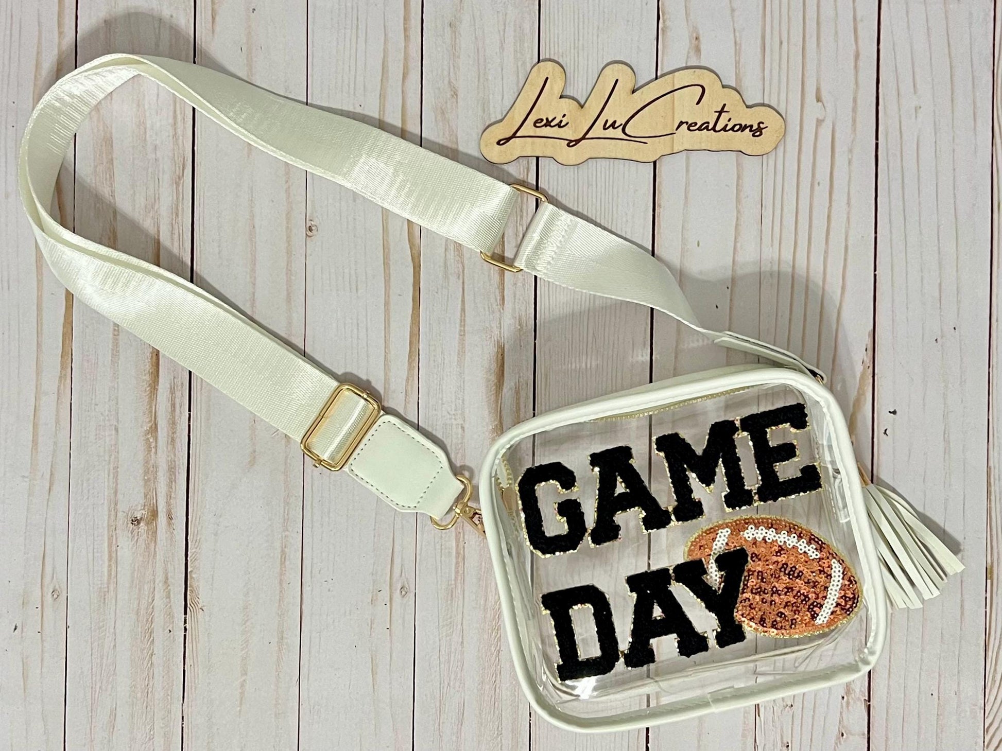 Game Day Chenille Patch | Adhesive and Iron On Patch