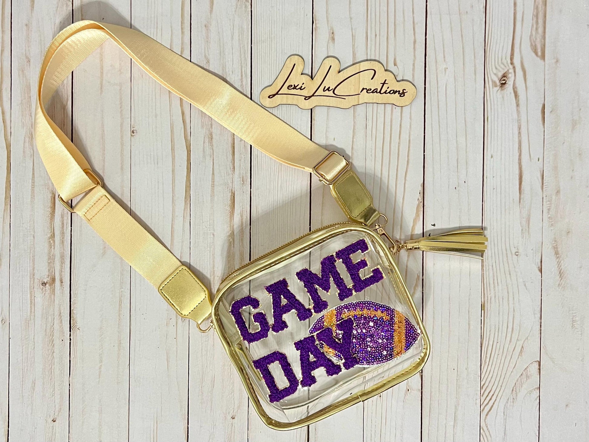 Game Day Chenille Patch | Adhesive and Iron On Patch