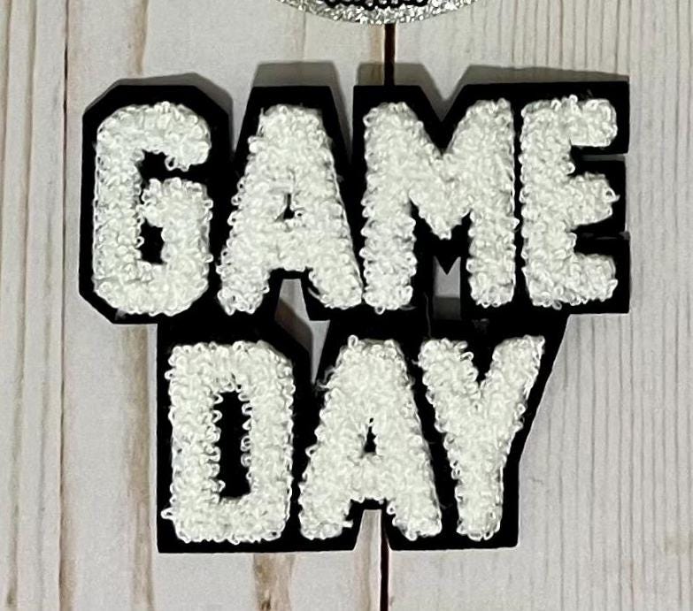 Game Day Chenille Patch | Chenille Iron On Patch
