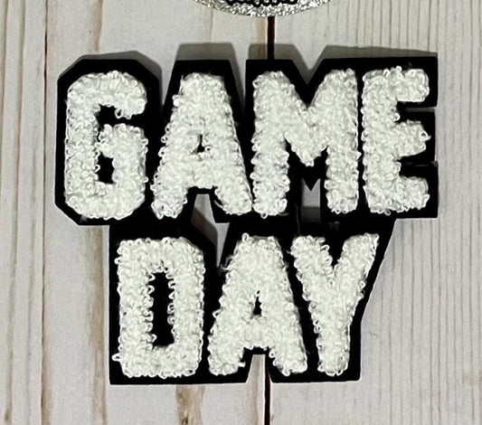 Game Day Chenille Patch | Chenille Iron On Patch