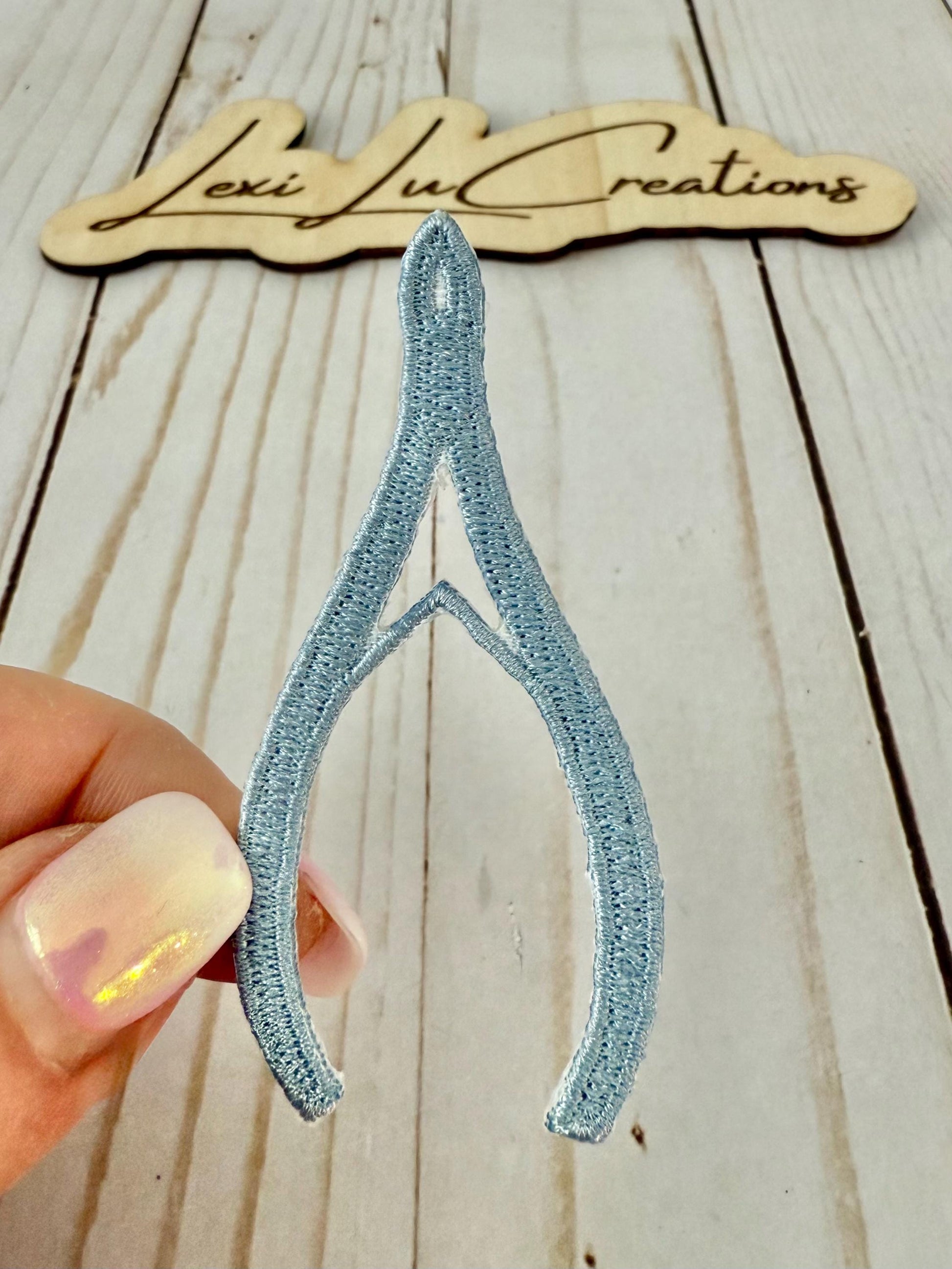 Nail Clippers Embroidered Iron On Patch | Hat Patch | Salon | Stylist