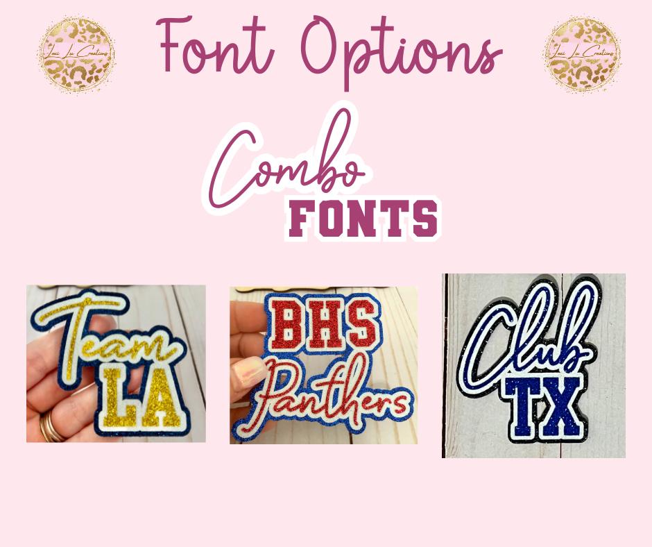 Custom Word 6 in Glitter Iron On Patch | Custom Word Iron On Patch | Custom Name Patch | Hat Patch | Custom Patch