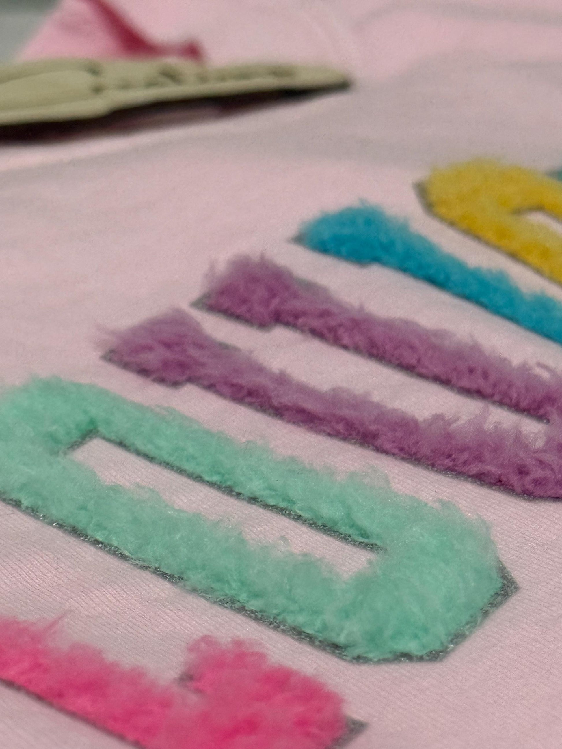 Louisiana EXCLUSIVE Fluffy Patch Shirt | Pink, Blue, Yellow, Mint, Purple and Teal