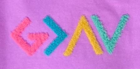 God is Greater than the Highs and the Lows EXCLUSIVE Fluffy Iron On Patch | Shirt Patches