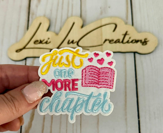Just One More Chapter Hat Patch