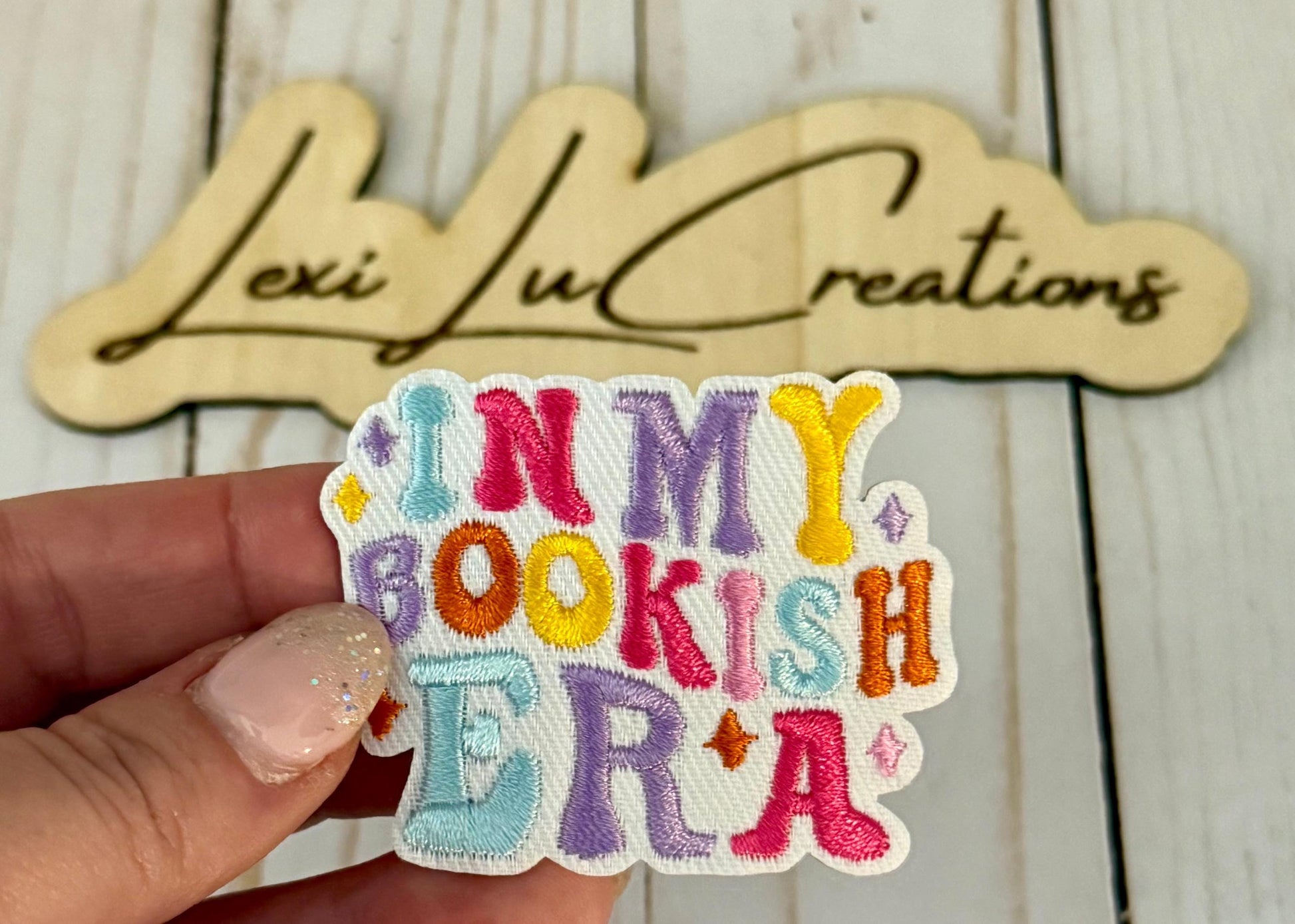 In My Bookish Era Hat Patch