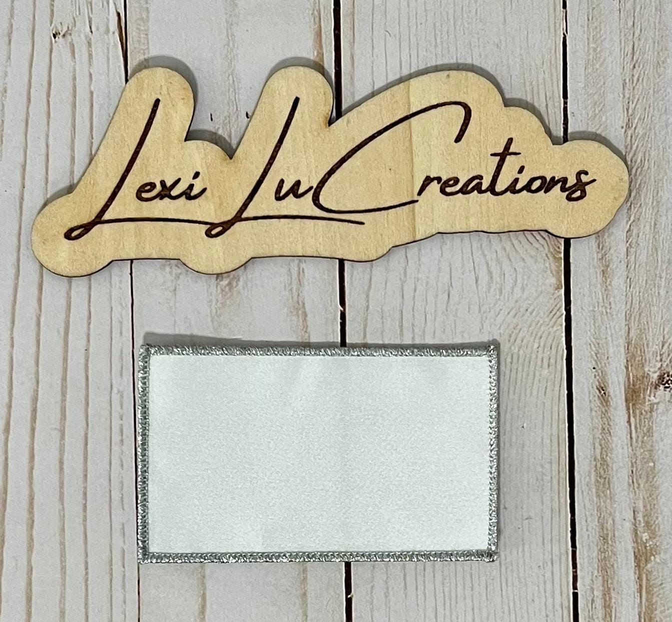 Sublimation Photo Hat Patch